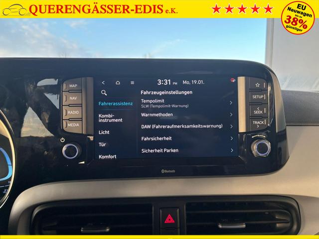 Hyundai i10 Advance 1.2 GDI / R&uuml;ckfahrkamera Sitz + Lenkradheizung Navi Alu 15" 