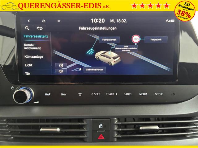 Hyundai i20 Comfort+ 1.0 T-GDI 6MT / Navi PDC m. Kamera Alu 16" 