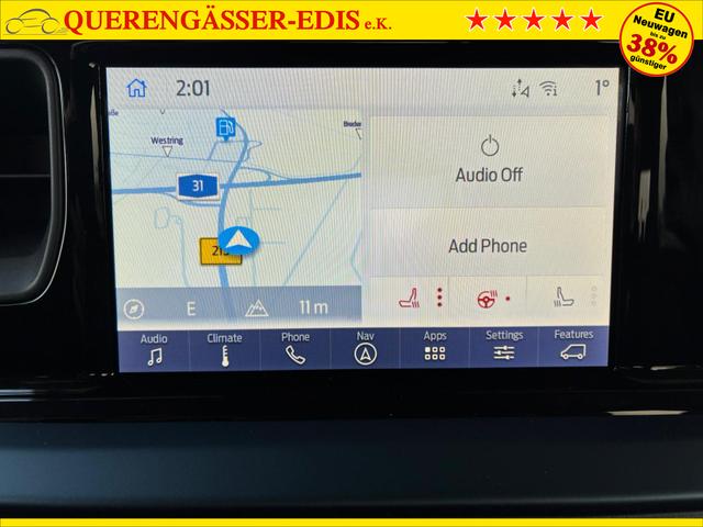 Ford Tourneo Courier 1.0 Ecoboost 125 PS Automatik Active / Winterpaket Navi Kamera ACC PDC V.&H. Privacy 