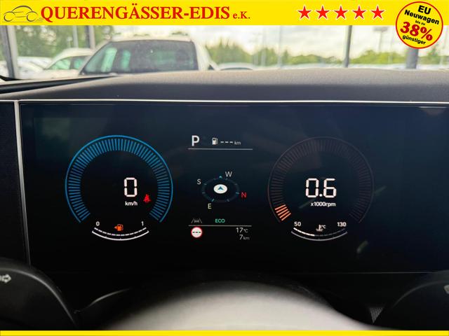 Hyundai TUCSON E-Motion 1.6 T-GDI 2WD 48V DCT / Panoramadach ACC Sitz + Lenkradheizung LED Navi PDC V&H Kamera Alu 18" 