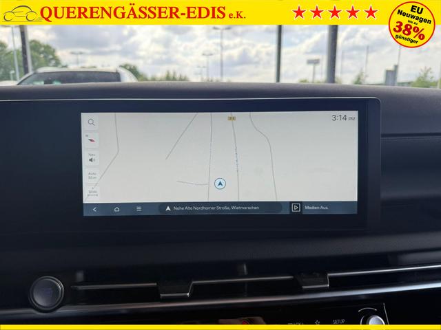 Hyundai TUCSON E-Motion 1.6 T-GDI 2WD 48V DCT / Panoramadach ACC Sitz + Lenkradheizung LED Navi PDC V&H Kamera Alu 18" 