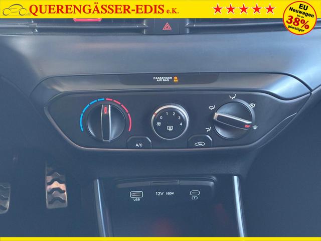 Hyundai i20 1.2 MPI N-Line / LED Tempomat Navi R&uuml;ckfahrkamera Alu 17" 