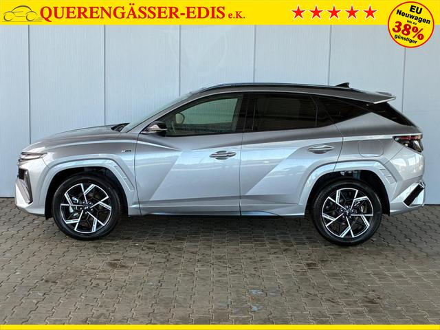 Hyundai TUCSON N-Line X 1.6 T-GDI 4WD HEV / Panoramadach 4x Shz ACC Head-Up Krell-Soundsystem E-Klappe Matrix-LED E-Sitze Alu 19" 