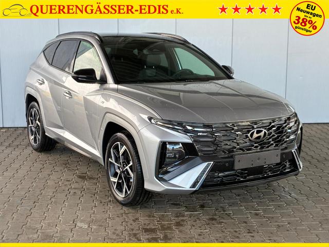 Hyundai TUCSON N-Line X 1.6 T-GDI 4WD HEV / Panoramadach 4x Shz ACC Head-Up Krell-Soundsystem E-Klappe Matrix-LED E-Sitze Alu 19" 
