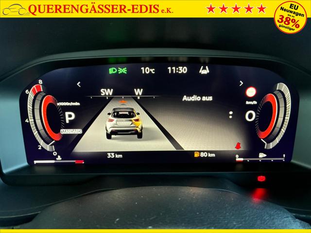 Nissan Juke N-Connecta+ 2WD Automatik / 360&deg; Kam. ACC Teilleder Shz Vorne LED Alu 17" 