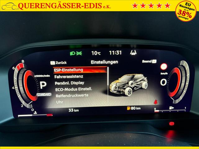 Nissan Juke N-Connecta+ 2WD Automatik / 360&deg; Kam. ACC Teilleder Shz Vorne LED Alu 17" 