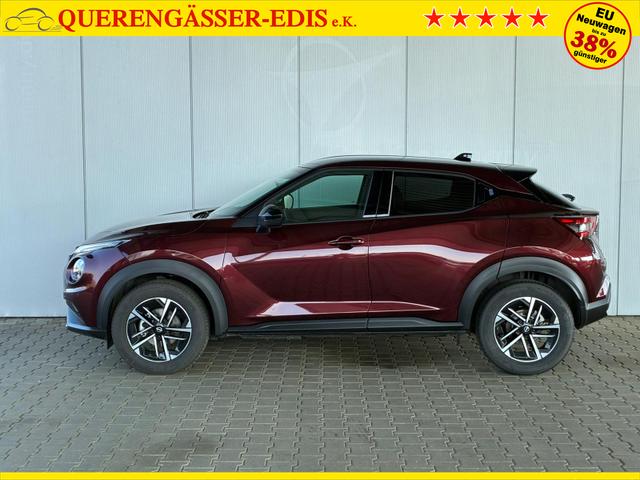 Nissan Juke N-Connecta+ 2WD MT / Sitz + Lenkradheizung Tempomat Teilleder LED Alu 17" 