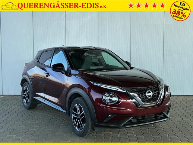 Nissan Juke N-Connecta+ 2WD MT / Sitz + Lenkradheizung Tempomat Teilleder LED Alu 17" 