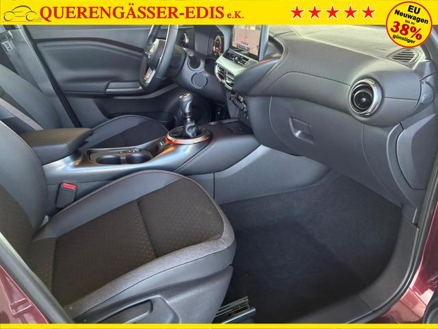 Nissan Juke N-Connecta+ 2WD MT / Sitz + Lenkradheizung Tempomat Teilleder LED Alu 17" 