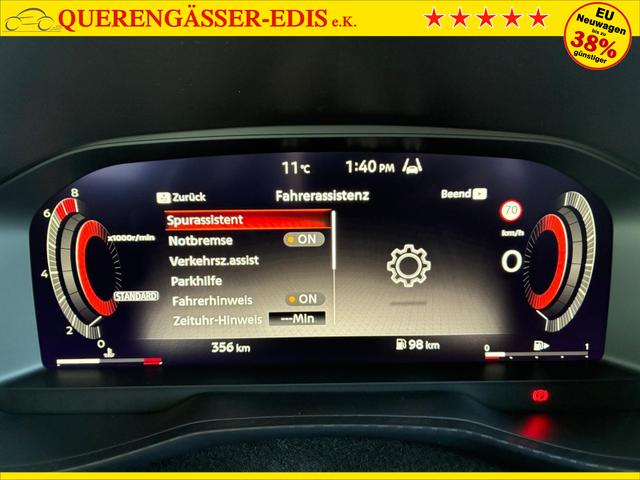 Nissan Juke N-Connecta+ 2WD MT / Sitz + Lenkradheizung Tempomat Teilleder LED Alu 17" 