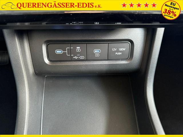 Hyundai TUCSON E-Motion 1.6 T-GDI 2WD 48V DCT / Panoramadach ACC Sitz + Lenkradheizung LED Navi PDC V&H Kamera Alu 18" 