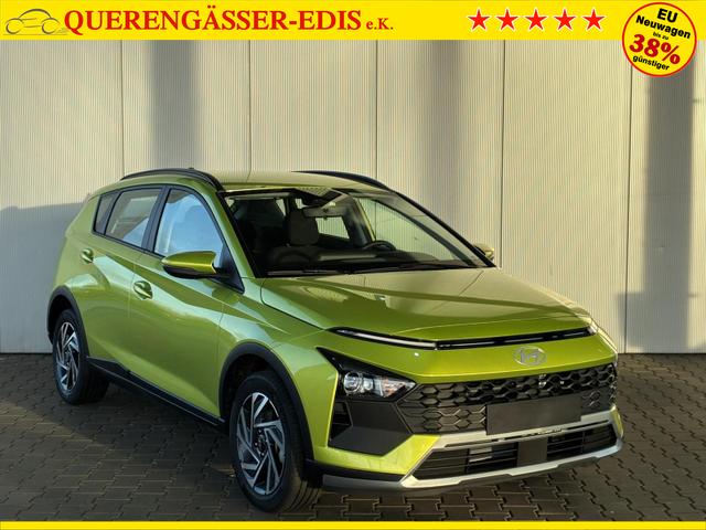 Hyundai BAYON Wave 1.0 T-GDI / Sitz & Lenkradheizung Navi R&uuml;ckfahrkamera Tempomat Alu 16" 