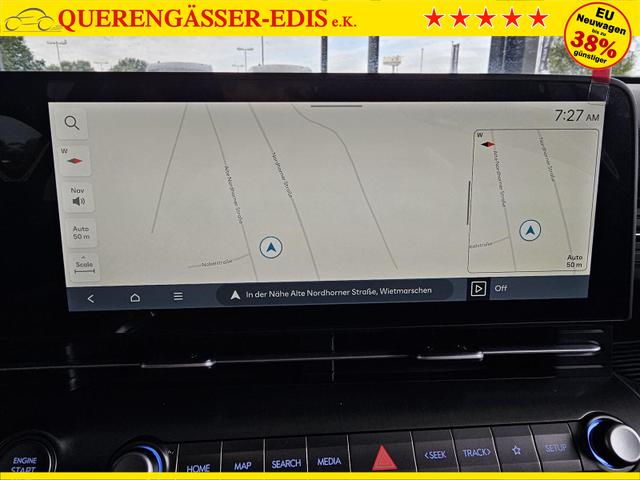 Hyundai KONA Premium 1.6 GDI 2WD HEV DCT / Pano - Schiebedach LED Sitz + Lenkradheizung ACC Alu 18" 