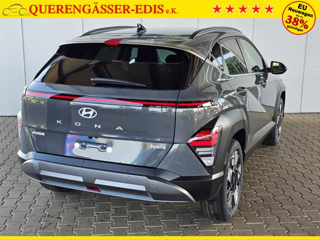 Hyundai KONA Premium 1.6 GDI 2WD HEV DCT / Pano - Schiebedach LED Sitz + Lenkradheizung ACC Alu 18" 