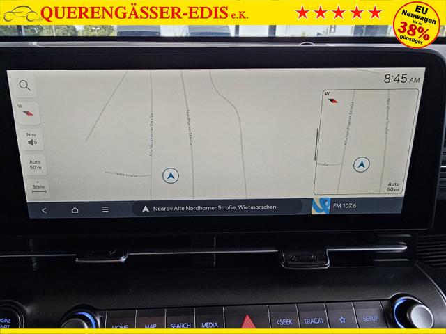 Hyundai KONA Trend 1.6 GDI 2WD HEV / Navi 360&deg; Kam. ACC Keyless Entry Shz vorne + Lenkradheizung LED Alu 18" 