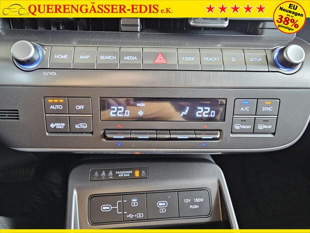 Hyundai KONA Trend 1.6 GDI 2WD HEV / Navi 360&deg; Kam. ACC Keyless Entry Shz vorne + Lenkradheizung LED Alu 18" 