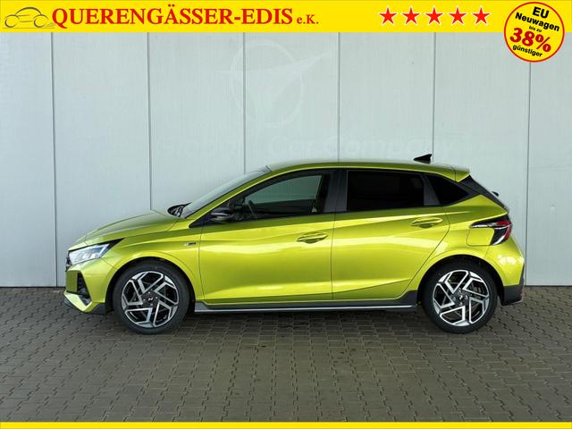 Hyundai i20 1.2 MPI N-Line / LED Tempomat Navi R&uuml;ckfahrkamera Alu 17" 