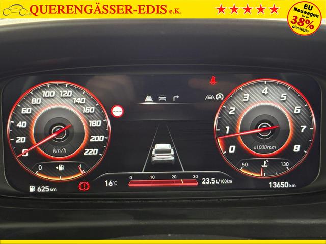 Hyundai i20 1.2 MPI N-Line / LED Tempomat Navi R&uuml;ckfahrkamera Alu 17" 