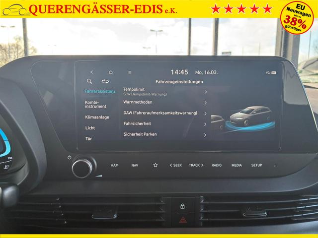 Hyundai i20 Comfort 1.0 T-GDi 7DCT / Navi Tempomat Sitz + Lenkradheizung PDC Hinten mit Kamera 