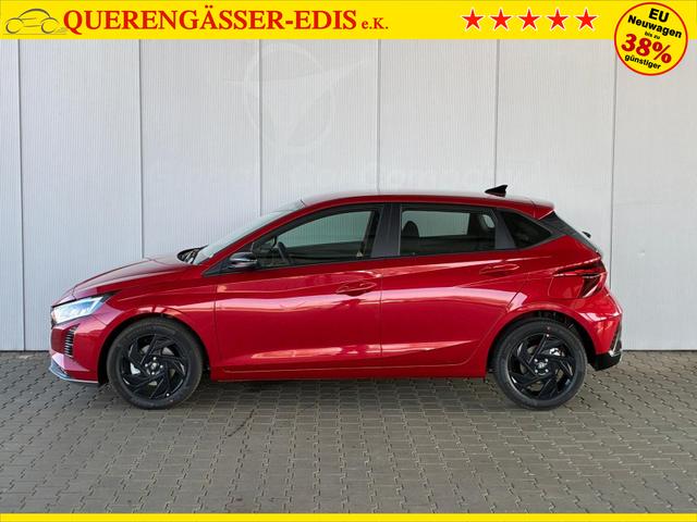 Hyundai i20 1.0 T-GDi 6 MT Go Plus Blackline / LED Sitz & Lenkr.Heiz./ PDC m.Kamera Navi Alu16 