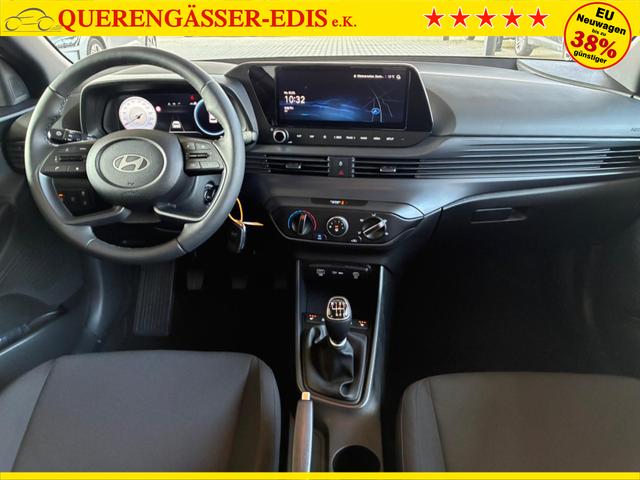 Hyundai i20 1.0 T-GDi 6 MT Go Plus Blackline / LED Sitz & Lenkr.Heiz./ PDC m.Kamera Navi Alu16 