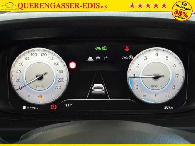 Hyundai i20 1.0 T-GDi 6 MT Go Plus Blackline / LED Sitz & Lenkr.Heiz./ PDC m.Kamera Navi Alu16 
