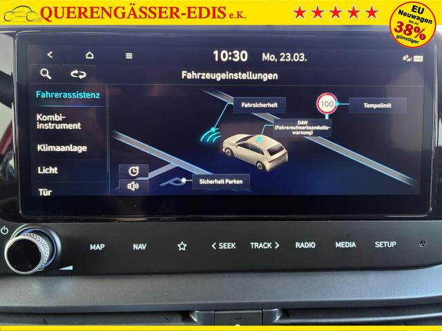 Hyundai i20 1.0 T-GDi 6 MT Go Plus Blackline / LED Sitz & Lenkr.Heiz./ PDC m.Kamera Navi Alu16 