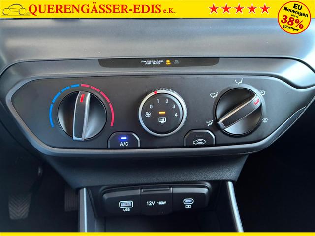 Hyundai i20 1.0 T-GDi 6 MT Go Plus Blackline / LED Sitz & Lenkr.Heiz./ PDC m.Kamera Navi Alu16 