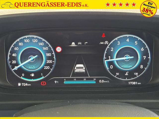 Hyundai i20 1.2 MPI N-Line / LED Tempomat Navi R&uuml;ckfahrkamera Alu 17" 