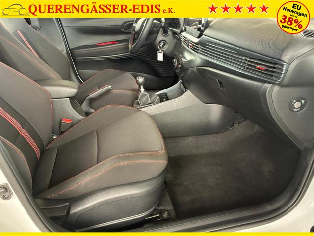 Hyundai i20 1.2 MPI N-Line / LED Tempomat Navi R&uuml;ckfahrkamera Alu 17" 