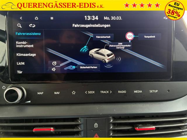 Hyundai i20 1.2 MPI N-Line / LED Tempomat Navi R&uuml;ckfahrkamera Alu 17" 