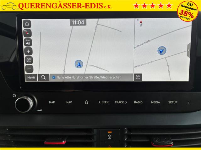 Hyundai i20 1.2 MPI N-Line / LED Tempomat Navi R&uuml;ckfahrkamera Alu 17" 