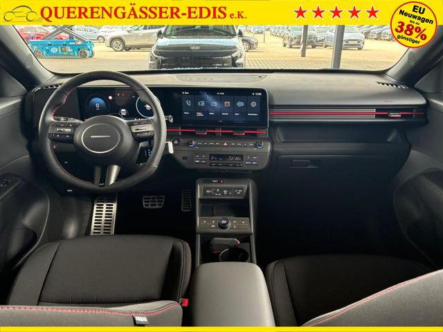Hyundai KONA Elektro N-Line 64,8 kWh / Bose ACC PDC V&H + Kamera Keyless Sitz Lenkradheiz. LED Alu 19" 
