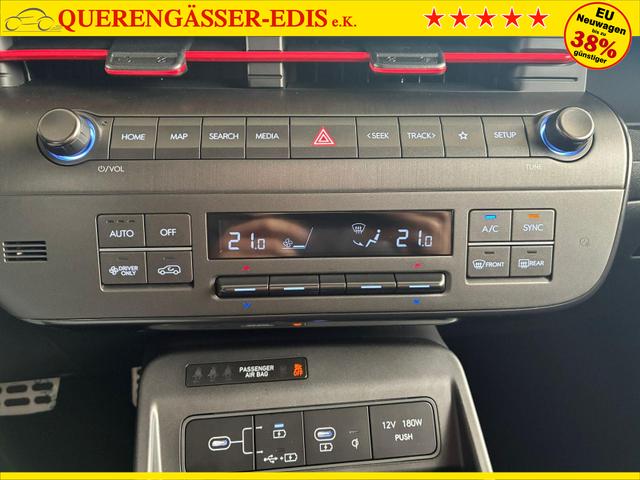 Hyundai KONA Elektro N-Line 64,8 kWh / Bose ACC PDC V&H + Kamera Keyless Sitz Lenkradheiz. LED Alu 19" 
