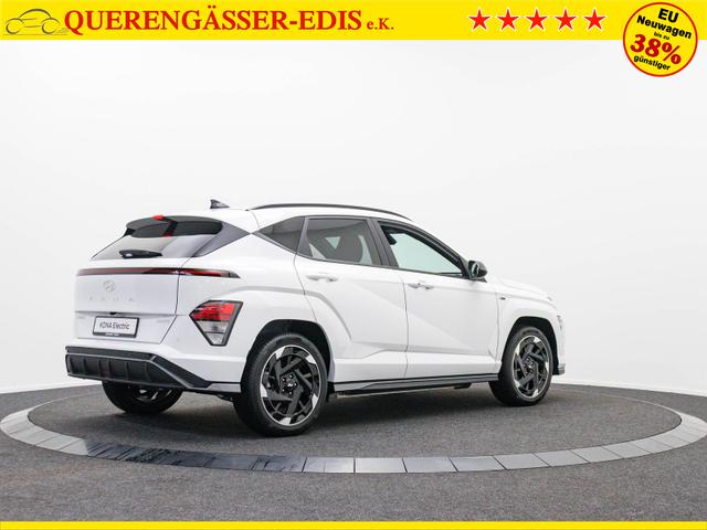 Hyundai KONA Elektro N-Line 64,8 kWh / Bose ACC PDC V&H + Kamera Keyless Sitz Lenkradheiz. LED Alu 19" 