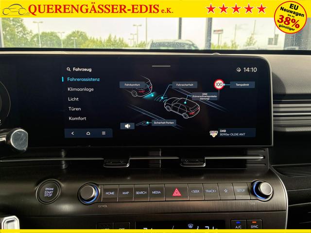 Hyundai KONA Comfort Plus 1.6 T-GDI DCT 2WD / Navi ACC Keyless 360&deg; Kam./ Sitz + Lenkradheiz. LED Alu 18" 