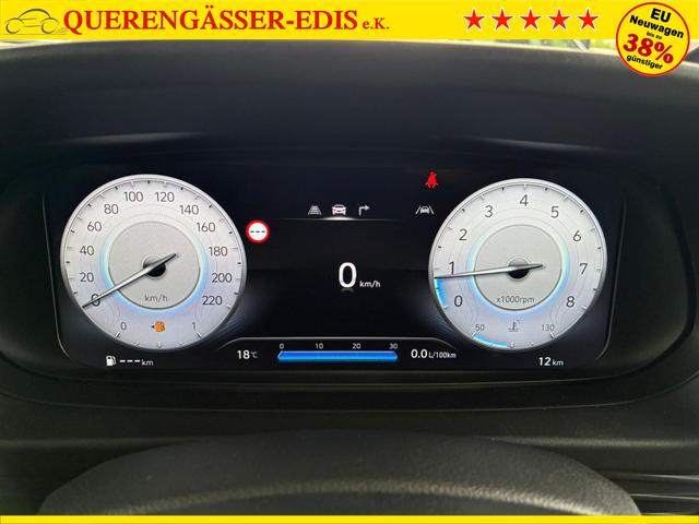 Hyundai i20 Pure 1.2 MPI / Navi PDC Hinten + Kamera Abgedunkelte Scheiben Tempomat Alu 16" 