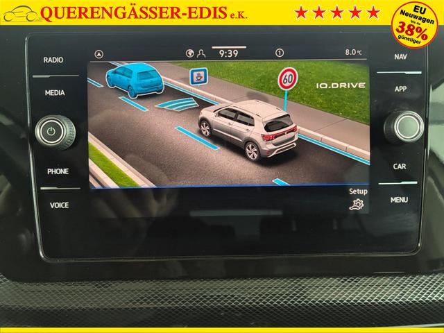 Volkswagen T-Cross Life 1.0 TSI DSG / Matrix-LED ACC Kamera Shz vorne Apple Carplay Alu 17'' Winterreifen 