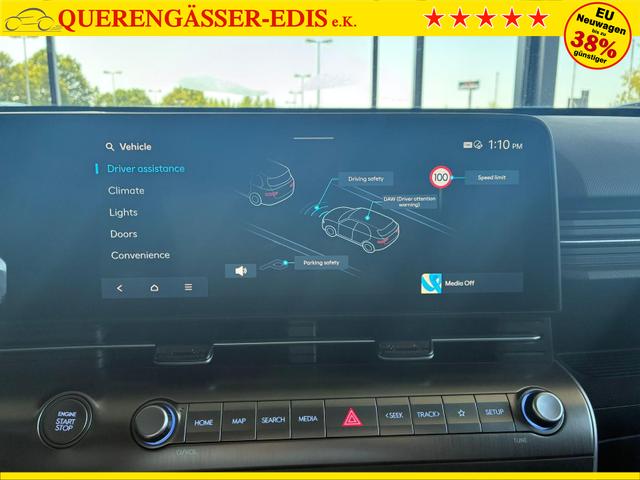 Hyundai KONA Comfort Plus 1.0 T-GDI 2WD / Navi Keyless 360&deg; Kam./ Sitz + Lenkradheiz. LED Alu 18" 
