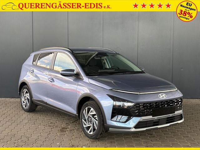 Hyundai BAYON Comfort Plus 1.2 MPI / Sitz + Lenkradheizung PDC V&H Kamera LED Tempomat Keyless Alu 16" 
