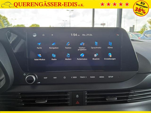 Hyundai i20 Emotion 1.0 T-GDi 7DCT / Navi Tempomat Shz vorne Lenkradheizung LED ALU 17'' 