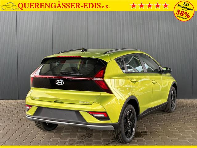 Hyundai BAYON Blackline 6MT / PDC m. Kamera Sitz & Lenkr.Heiz./ LED Privasy Alu 16" 