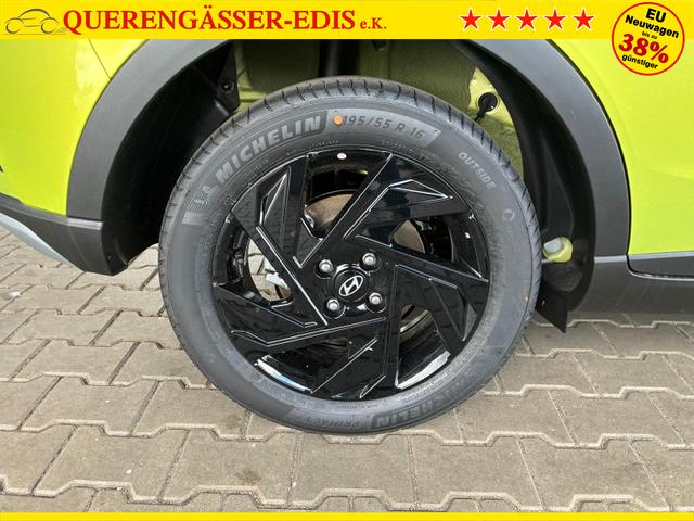 Hyundai BAYON Blackline 6MT / PDC m. Kamera Sitz & Lenkr.Heiz./ LED Privasy Alu 16" 