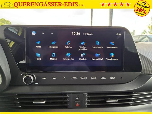 Hyundai BAYON Blackline 6MT / PDC m. Kamera Sitz & Lenkr.Heiz./ LED Privasy Alu 16" 