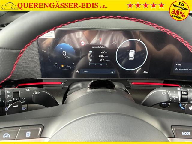 Hyundai KONA 1,6 T-GDI DCT N-Line 179 PS / Navi ACC Shz Vorne + Lenkradheizung LED ALU 18'' 
