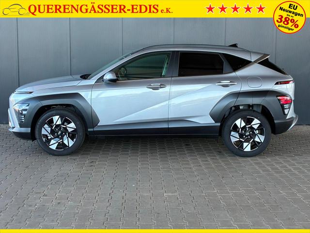 Hyundai KONA Comfort Plus 1.6 T-GDI DCT 4WD / Navi ACC Keyless Sitz + Lenkradheiz. Schiebedach LED Alu 18" 