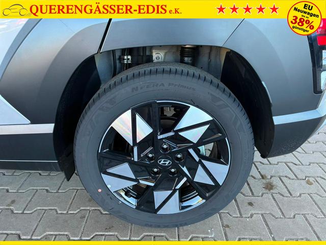 Hyundai KONA Comfort Plus 1.6 T-GDI DCT 4WD / Navi ACC Keyless Sitz + Lenkradheiz. Schiebedach LED Alu 18" 