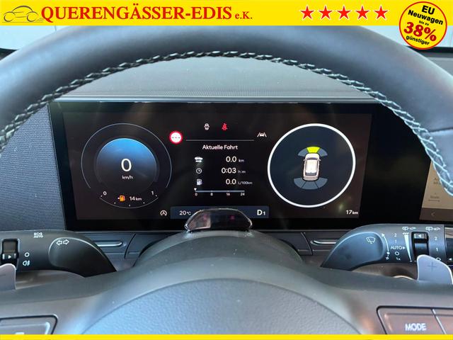 Hyundai KONA Comfort Plus 1.6 T-GDI DCT 4WD / Navi ACC Keyless Sitz + Lenkradheiz. Schiebedach LED Alu 18" 