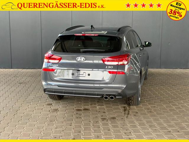 Hyundai i30 Kombi N-Line 1.5 T-GDI 48V / Navi PDC V&H + Kamera Sitz Lenkradheizung LED Alu 18" 