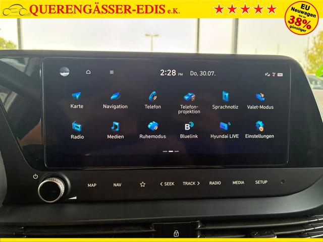 Hyundai i20 1.2 MPI N-Line / LED Tempomat Navi R&uuml;ckfahrkamera Alu 17" 